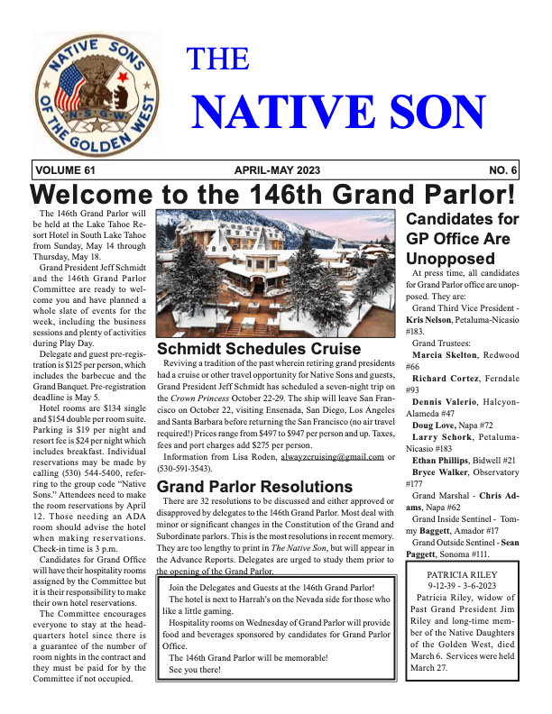The Native Son April-May 2023
